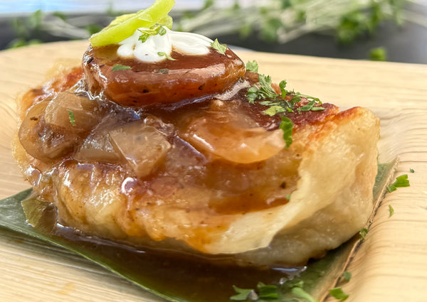 Jerk Chicken Pierogies